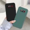 For Samsung S8 Case For Samsung Galaxy S8 Plus Coque Matte Soft Silicone Shockproof Cover For Samsung S8 Square Phone Case Funda