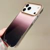 For iPhone 17 Pro Max Case Dual Color Gradient Electroplated Protective TPU Phone Cover