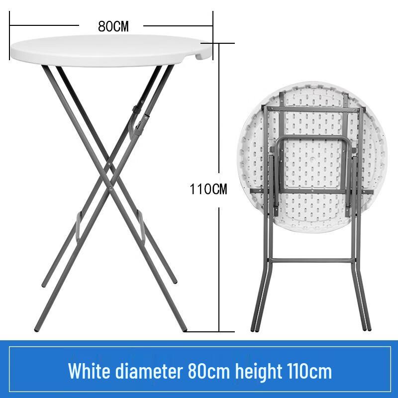 Reinforced Plastic Round Dining Table