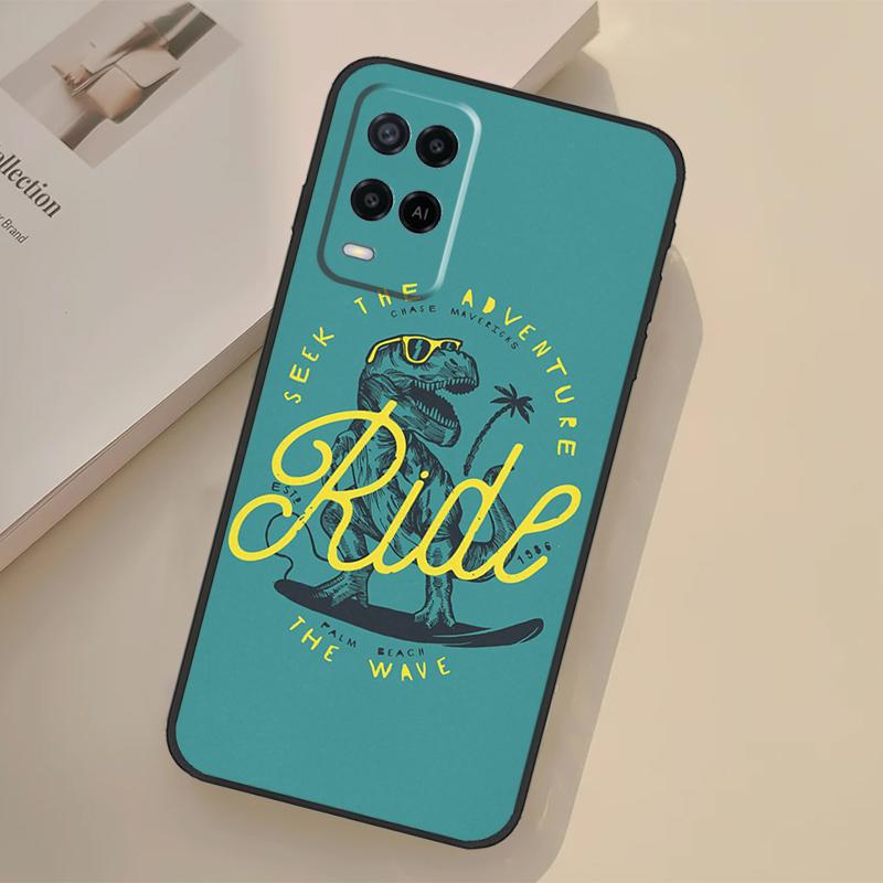 Palms Beach Surf Case For Oppo A98 A78 A18 A38 A58 A60 A80 A40 A96 A76 A16 A94 A74 A54 A15 A17 A57 A77 A5 Pro