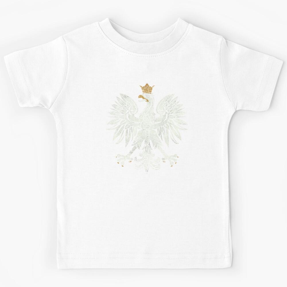 Polish Eagle Shield V01 Kids T-Shirt 160