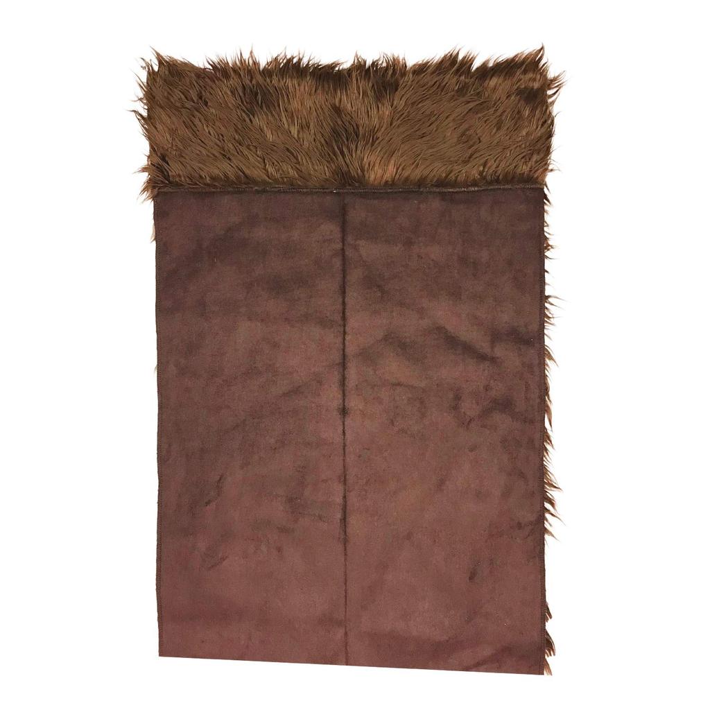 BUNDOK Chair Cover BD-120 Single Seat Brushed Warm Brown