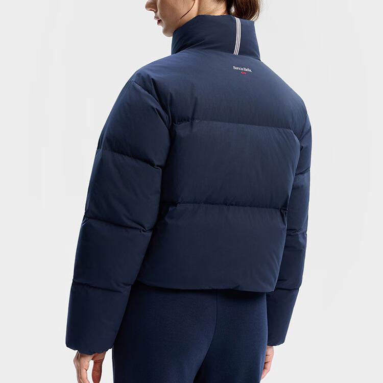 FILA Tennis Classic Minimalist Fashion Casual Sports Down Jacket Women outerwear Sky-Blue A11W543925FBU