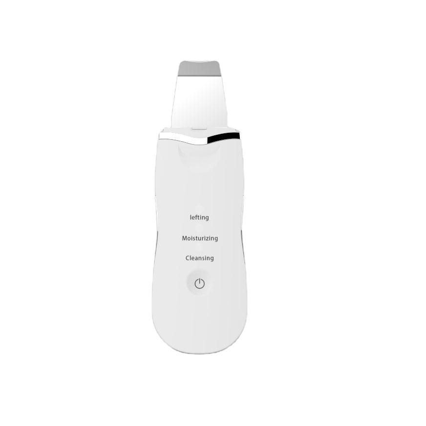 Facial ultrasonic shovel skin rejuvenation scrubber deep cleansing skin spatula black head remover scraper device