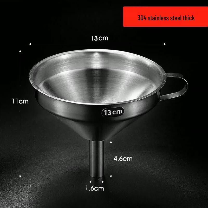 Miaojiayi Stainless Steel Funnel Filter Set