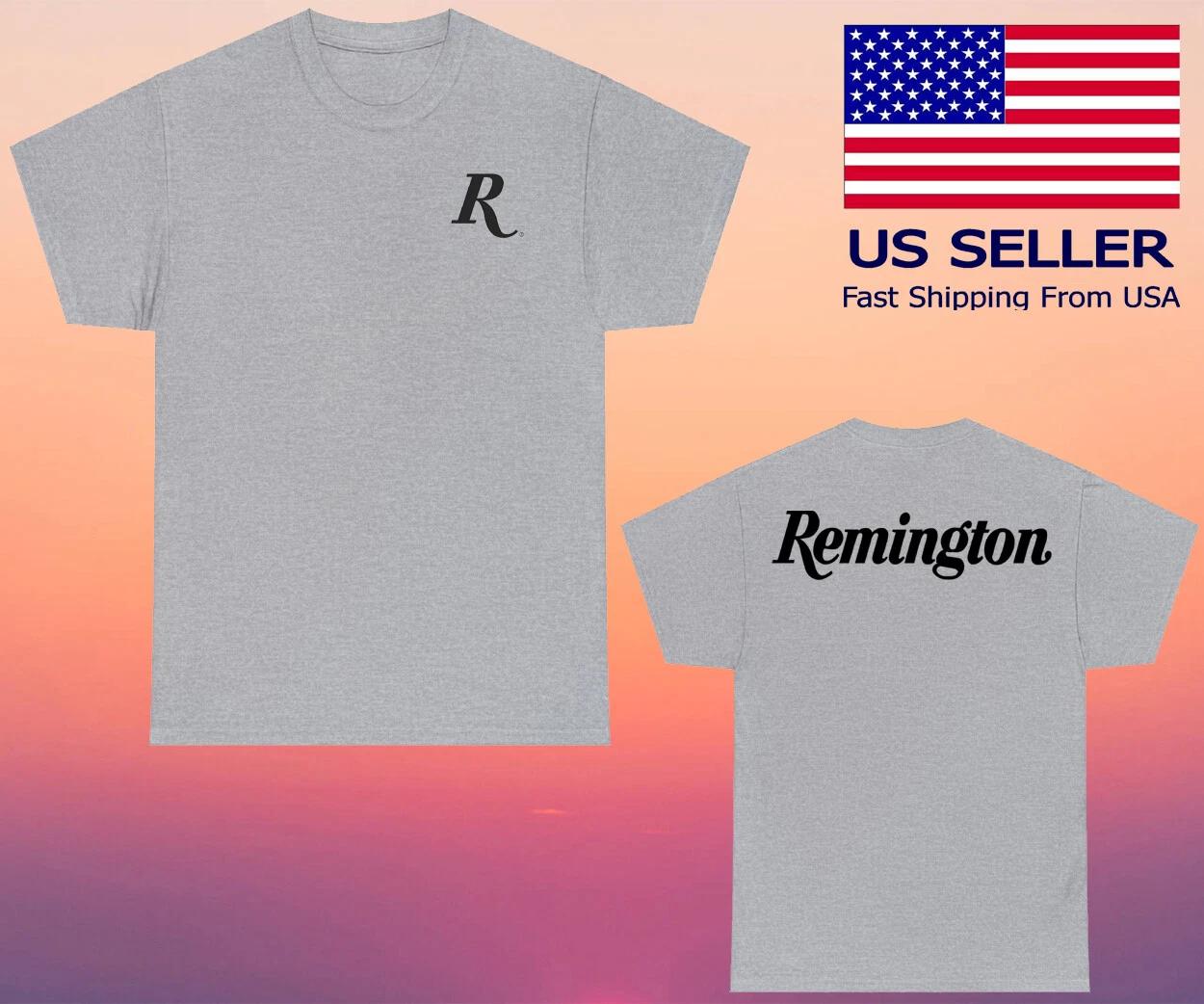 Remington Guns Firearms Grey Size S-5XL S