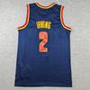 Mens Basketball Jersey Kyrie Irving Cleveland Cavaliers 2 Deep Blue Retro Mesh Sportswear