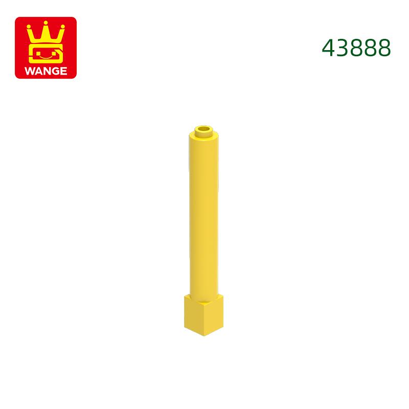 Ungiftig 52 Stück/Los 43888 1x1x6 Solide Säulen Bausteine Moc Konstruktionszubehör Kompatibel Mit Brick Kinderspielzeug Geschenk