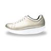 Pen Walking Champagne Gold S (Sizes 22.5-23.0cm) Women's Platform Sneakers, Casual, Sporty, Low-Top, Simple, Lightweight, Diet Sneakers
