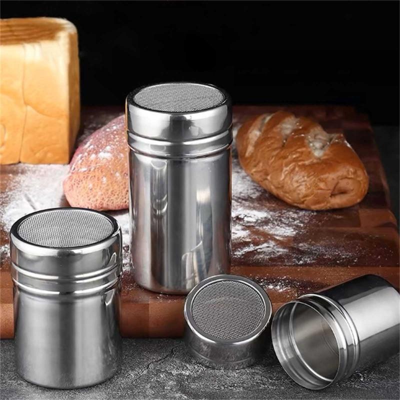 Seasoning Jar Seasoning Box Easy To Use Spices Jar Spices Tins Spices Container with Lid 304StainIess Steel Material