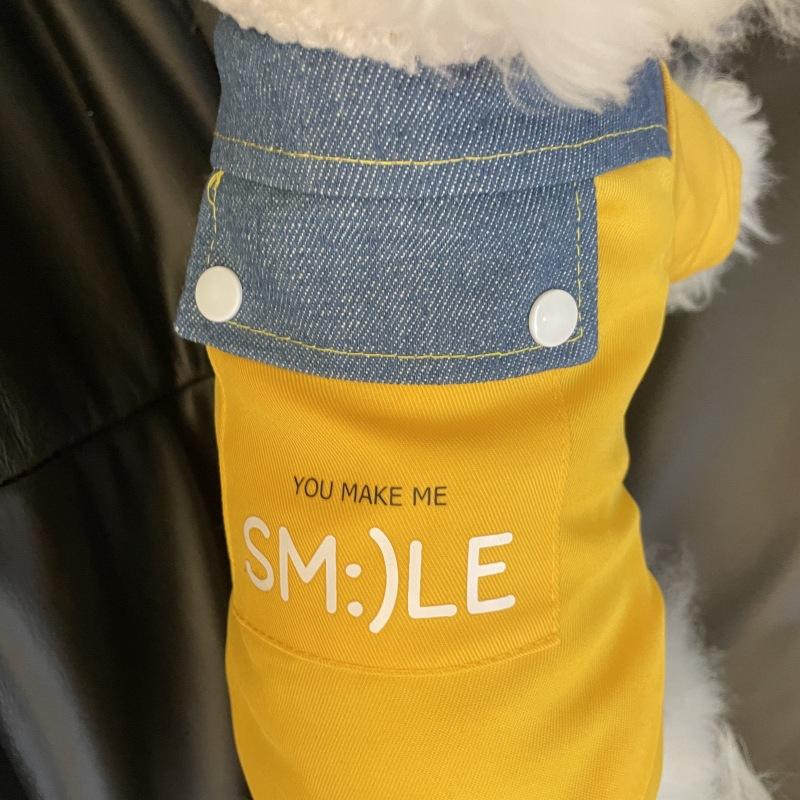 Dog Warm Parkas Cat Autumn and Winter Style Small and Medium-sized Dog Teddy Bear Teddy Bear Schnauzer Clothes Puppy