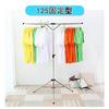 DEWEL Futon Drying Rack, Laundry Hanger, Towel Hanger, Futon Dryer, Clothes Dryer, Foldable, Extendable, Space-Saving (125cm (Travel Size))