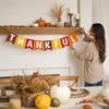 Thanksgiving Themed Swallowtail Bunting for Party Decorations, Fall Celebration