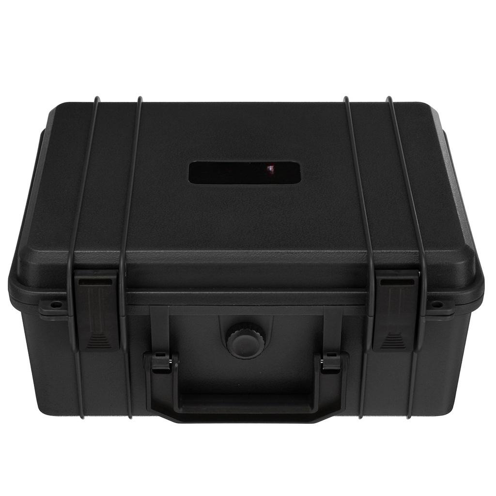 ABS Plastic Storage Toolbox Equipment Tool Case Suitcase with Foam Inside Black/red/yellow/blue Safety Instrument Tool Box