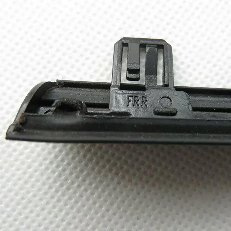 4 Stück Fensterdichtungsleisten für Mazda 3 2004-2009 Äußere Fensterglas-Dichtungsbänder Zierleisten für Vorder- und Hinterfenster Wasserdicht