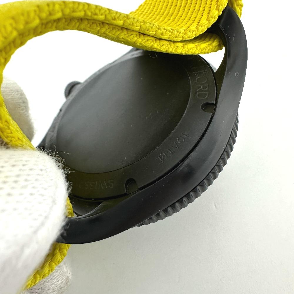 TOM FORD No.002 Ocean Plastic Sports Timepiece Automatic Wristwatch SS Black