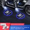 Led Car Door Light Luces Projector For TOYOTA Alphard 2011-2024 Vellfire 20/30 Series Decoration Styling Modification Accessorie