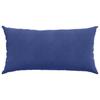 Sofa Cushions 2 Pieces Police Blue 80 X 40 Cm Cord Fabric