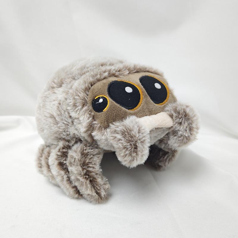 Stuffed Soft Animals Plushies Spider Toy Black Little Lucas Simulated Pillow Doll Anime Game Room Pillow Decora Kid Gift