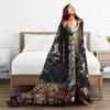 B-BioShocks 2 Remastered Flannel Blanket Soft Durable Throw Blanket for Couch Chair Travel Graphic Bedspread Sofa Bed Cover