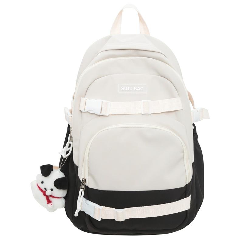 

Middle school students, junior high school students, schoolbags, female elementary school students, third to sixth grades, Korean version of high scho single package чёрный