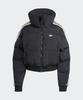 adidas Crop Synthetic Down Puffer - Black / Jx2970