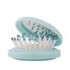 Huiyun Portable Macaron Air Cushion Comb with Folding Mirror - Hair-Smoothing, No-Tangle, Massage, Customizable Logo