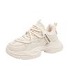 Women's shoes fashion outdoor sports shoes design sense platform casual shoes daily versatile running shoes solid color simple