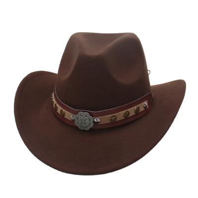 Elegant Four Seasons Shade Travel Top Hat Men'S And Women'S Minotaur Ethnic Wind Knight European, American And Western Cowboy French Jazz Hat