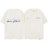 Trendy brand REPRESEN classic slogan printed male and female couples crew neck pullover cotton short-sleeved T-shirt high street