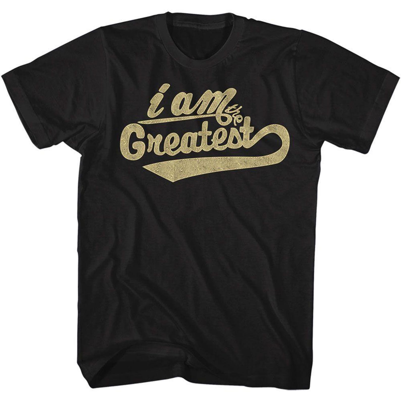 Muhammad Ali Greatest Black T-Shirt S