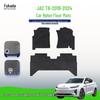 Black Wear-Resistant Velour Floor Mats for JAC T6 (2018-2024) - Custom Fit, In Stock