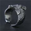 3pcs/lot Fast Shipping Flying Eagle Ring 316L Stainless Steel Jewelry New Biker Eagle Ring