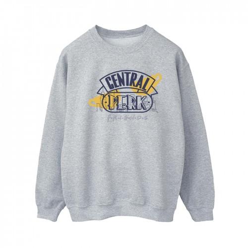 Friends Womens/Ladies Central Perk Sweatshirt XXL blanc