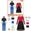 Popeye The Sailor Cosplay Costume For Anime Role Play With Polyester Fabric For Halloween And Party Costumes