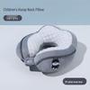 U-Shaped Cartoon Neck Pillow: Cute Embroidered Travel Pillow with Parent-Child Support