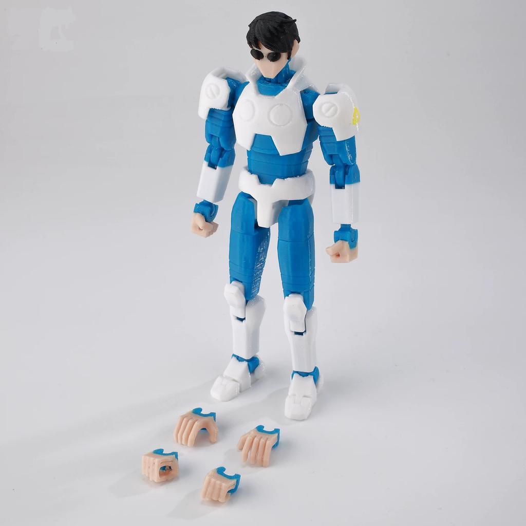 3D-Printed Articulated Action Figures Collectible Toys for Adults And Kids