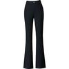 2025 High Waist Stretch Flare Pants for Middle-Aged Women - Slimming Slim-Fit Micro-Flare Design