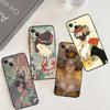 Japanese Geisha For Huawei Nova 12i 12s 7i 8i 11i 11 9 10 SE Y60 Y61 Y70 Y72 Y73 Y90 Y91 P30 P40 Lite Case