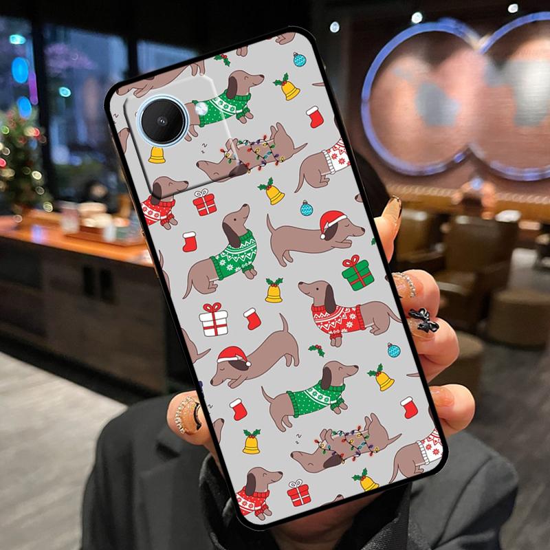 Dachshund Dog Case For Realme 13 Pro Plus 12 11 14 15 GT6 GT7 Pro C15 C35 C53 C55 C61 C63 C65 C67 C71 C75