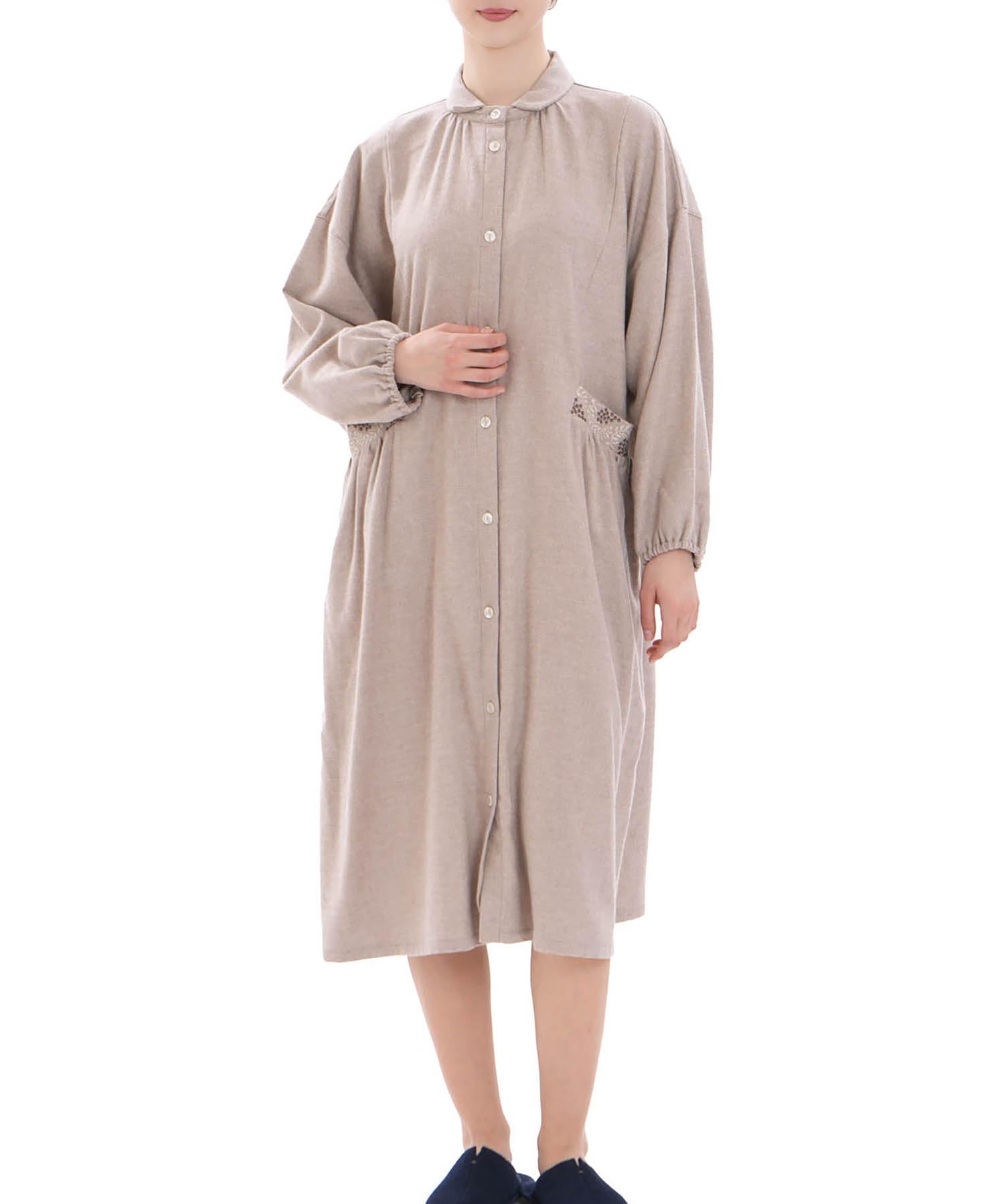 

Cotton flannel winter berry dress