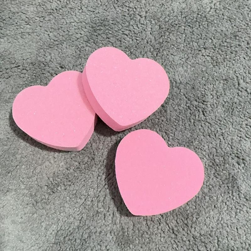 8/12 Pcs Glitter Nail Care Kit - Heart-Shaped Buffer, Crystal Rod, And Double-Sided File For Nail Art And Pedicures