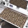 Pink Leopard Print Mouse Pad HD Printing Large Seaming Waterproof Mouse Pad Antislip Gaming Mouse Pad