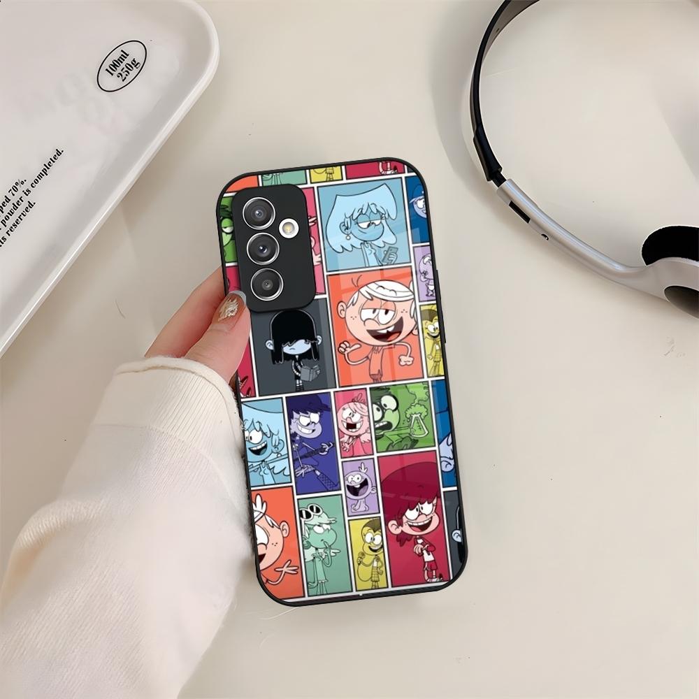 The LoudS H-HouseS Phone Case Glass For Samsung S24 S26 S23 S20 S25 S21 S22 Ultra Fe Plus A05 A06 A16 A26 A36 A56 Coque