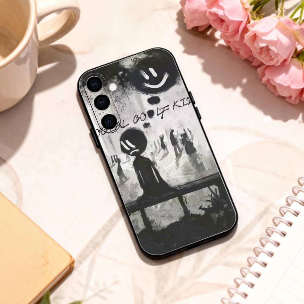 COOL B-BENY JR Rapper phone Case For Samsung Galaxy A73,A72,A71,A70,A53,A52,A51,Others Soft Black Shell