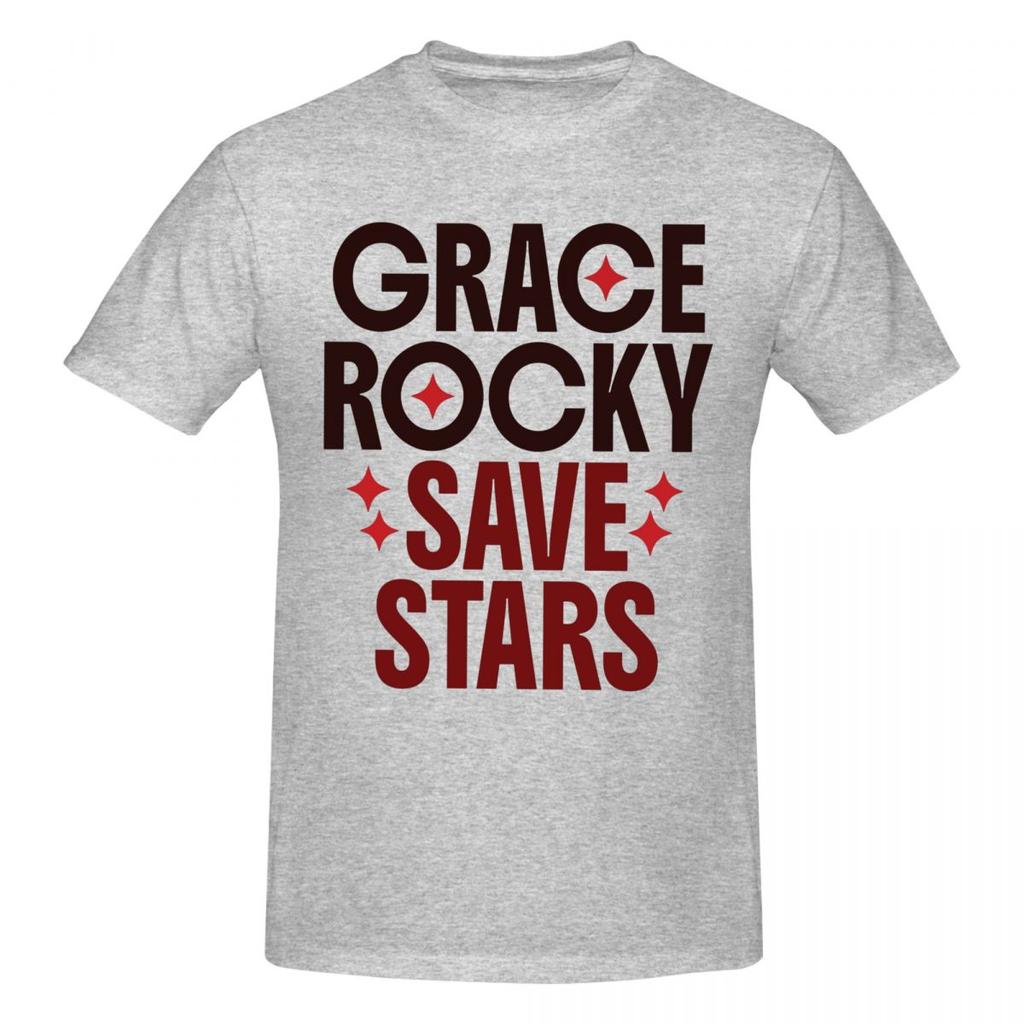 Unisex Projekt Hail Mary Grace Rettet Sterne Tolles T-Shirt Vintage Baumwolle Rundhals-T-Shirts