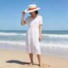 Cappello di Paglia da Esterno con Ampia Falda per Protezione Solare e Uso in Viaggio Berretto da Spiaggia Unisex