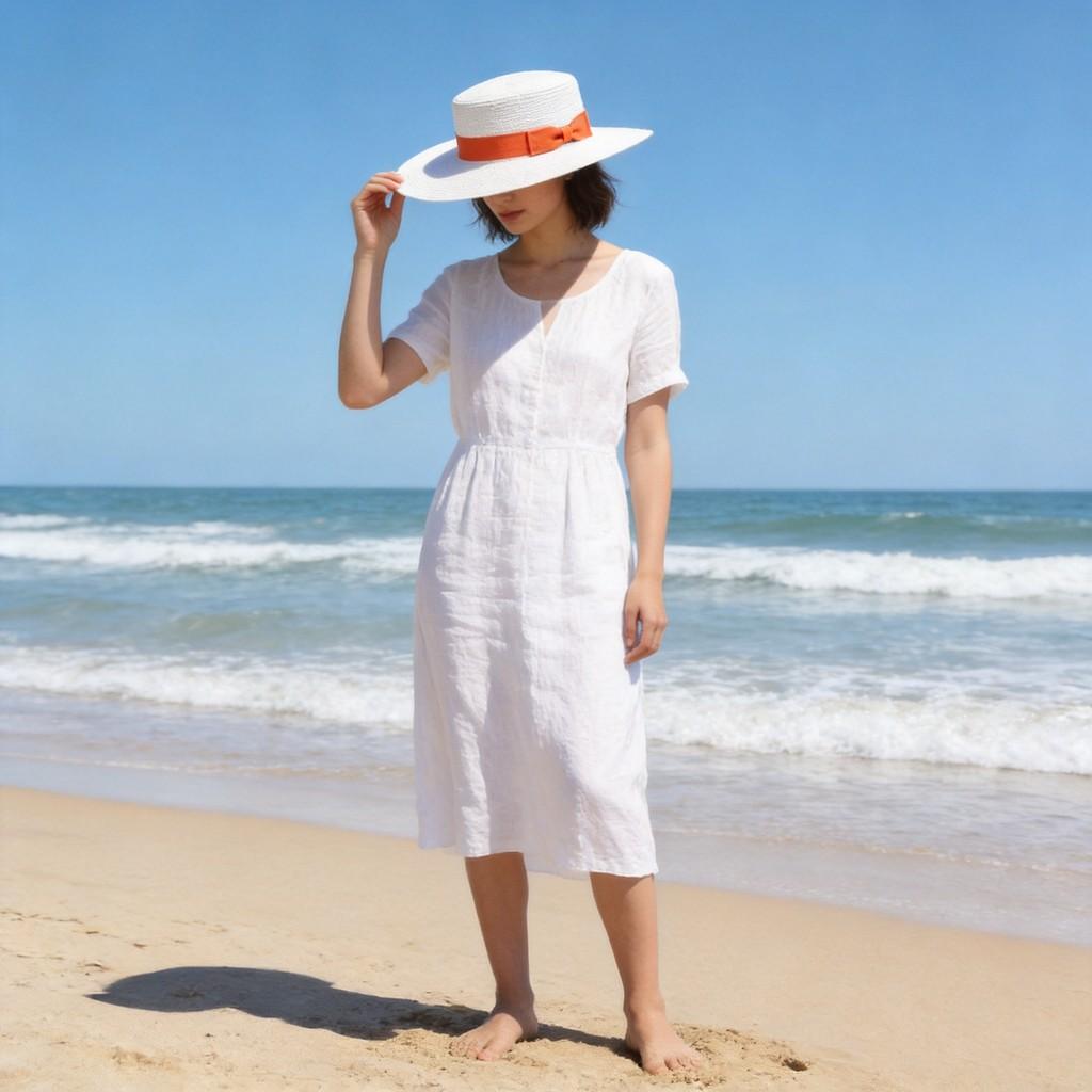 Cappello di Paglia da Esterno con Ampia Falda per Protezione Solare e Uso in Viaggio Berretto da Spiaggia Unisex