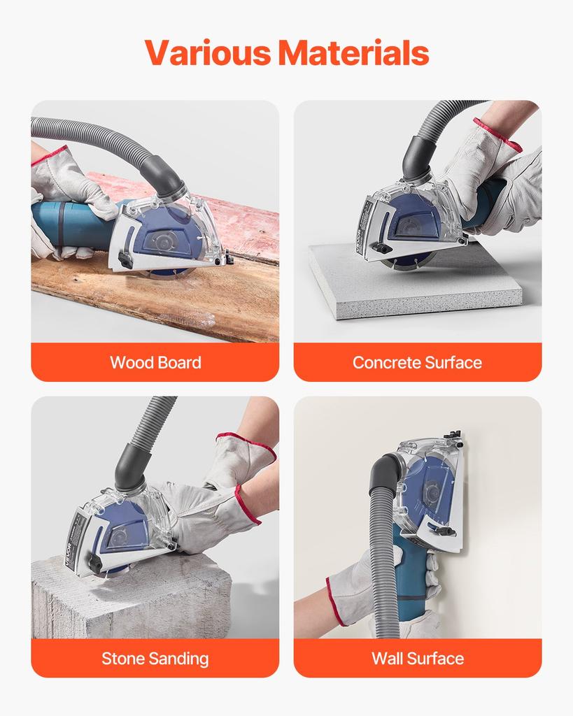 VEVOR Cutting Dust Shroud for Angle Grinders