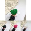 Cute And Stylish Heart-shaped Crossbody Bag For Women With Trendy Pu Material And Chic Ins Look